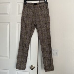 H&M houndstooth skinny fit “coupe moulante” pant.